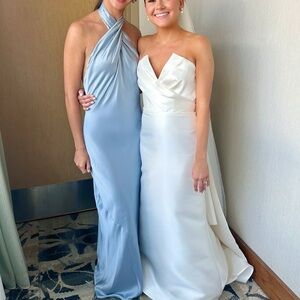 Show Me Your Mumu Jasmine Halter Maxi Bridesmaid Dress